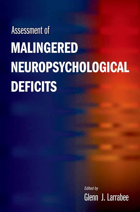 assessment of malingered neuropsychological deficits Kindle Editon